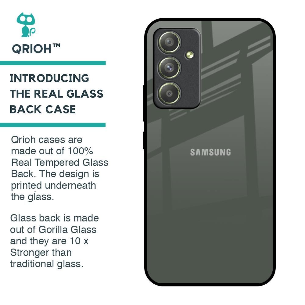 Charcoal Glass Case for Samsung Galaxy A54 5G