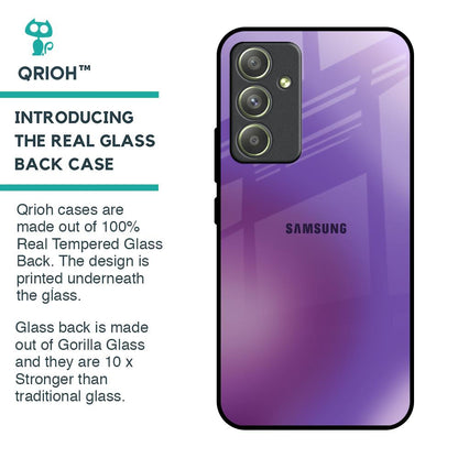 Ultraviolet Gradient Glass Case for Samsung Galaxy A54 5G