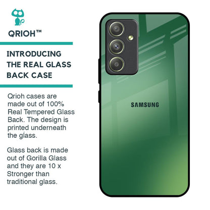 Green Grunge Texture Glass Case for Samsung Galaxy A54 5G