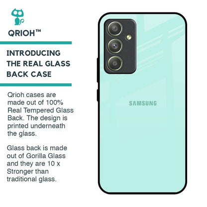 Teal Glass Case for Samsung Galaxy A54 5G
