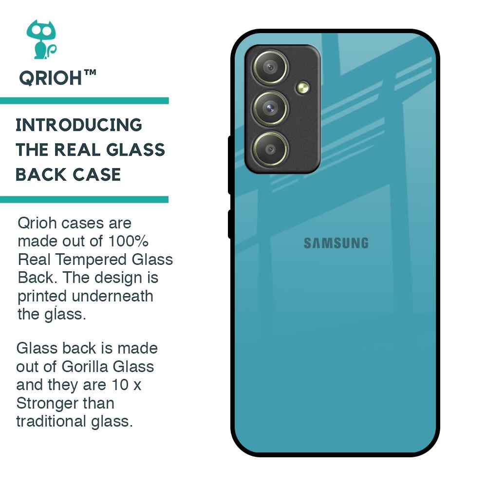 Oceanic Turquiose Glass Case for Samsung Galaxy A54 5G