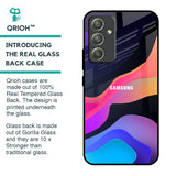 Colorful Fluid Glass Case for Samsung Galaxy A54 5G