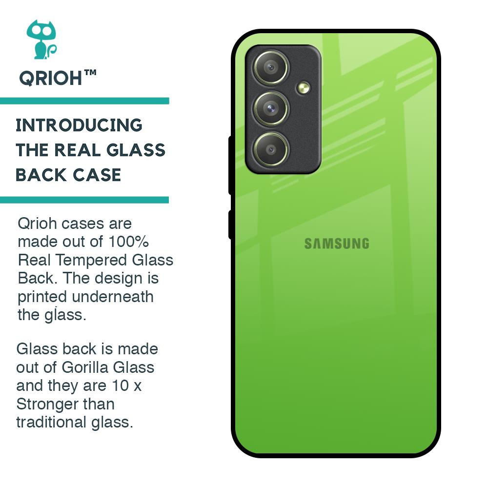 Paradise Green Glass Case For Samsung Galaxy A54 5G