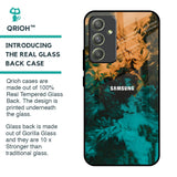 Watercolor Wave Glass Case for Samsung Galaxy A54 5G