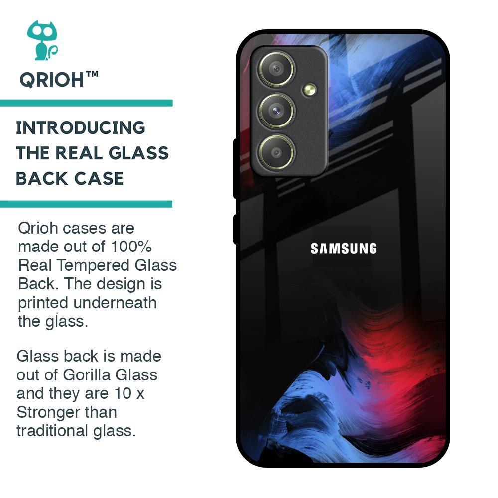 Fine Art Wave Glass Case for Samsung Galaxy A54 5G