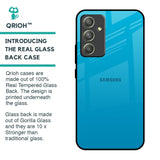 Blue Aqua Glass Case for Samsung Galaxy A54 5G