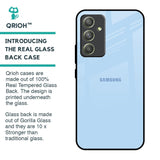 Pastel Sky Blue Glass Case for Samsung Galaxy A54 5G