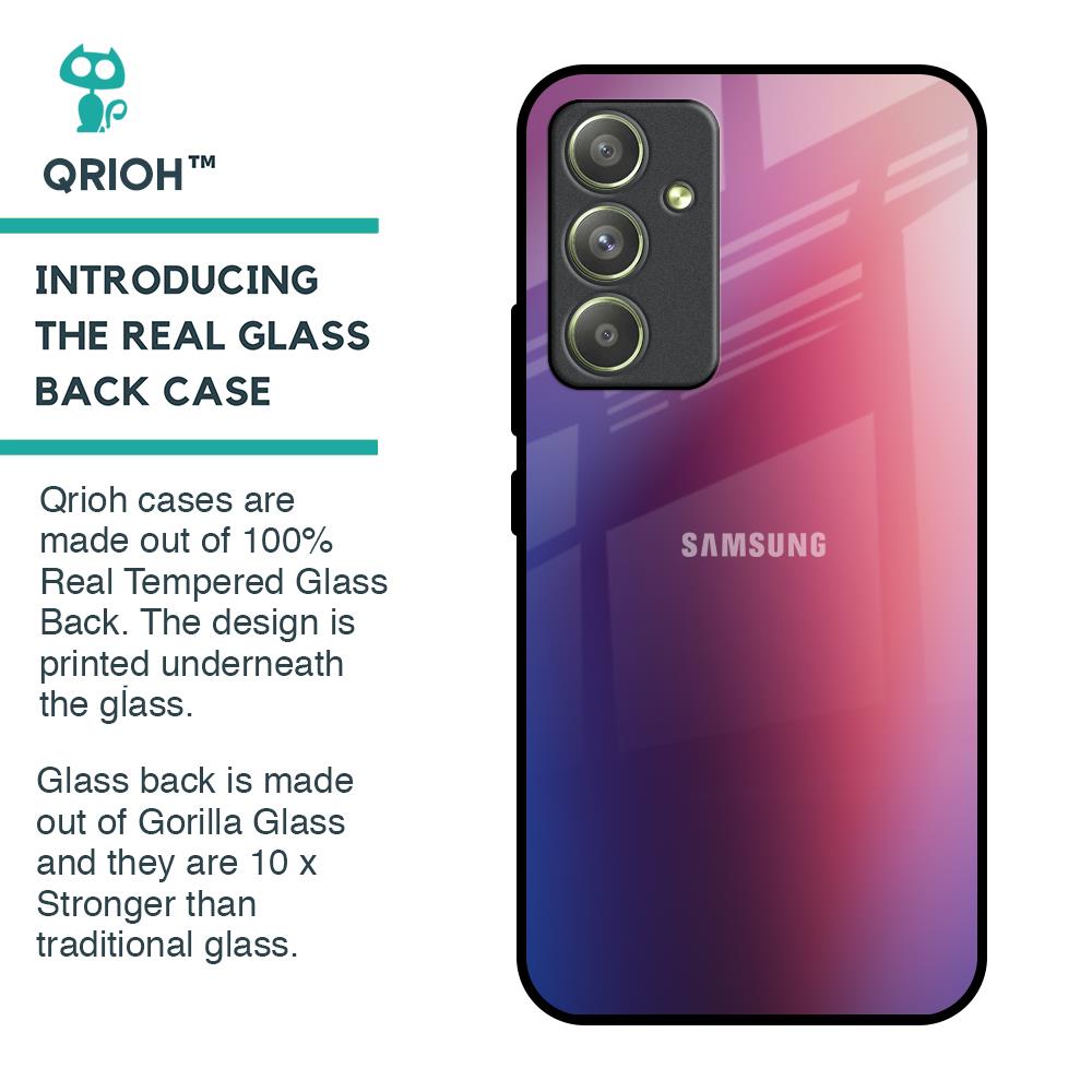 Multi Shaded Gradient Glass Case for Samsung Galaxy A54 5G