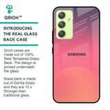 Sunset Orange Glass Case for Samsung Galaxy A54 5G