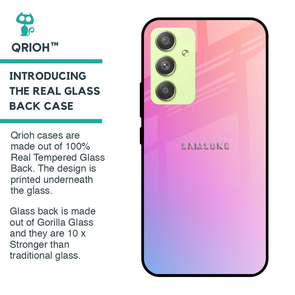 Dusky Iris Glass case for Samsung Galaxy A54 5G