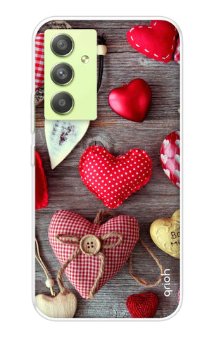 Valentine Hearts Samsung Galaxy A54 5G Back Cover