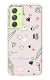 Unicorn Doodle Samsung Galaxy A54 5G Back Cover