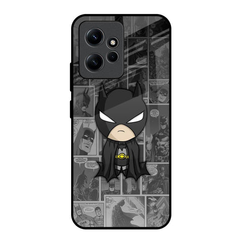 Cartoon Art Redmi Note 12 Glass Back Cover Online