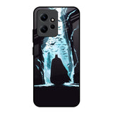 Dark Man In Cave Redmi Note 12 Glass Back Cover Online