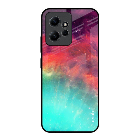 Colorful Aura Redmi Note 12 Glass Back Cover Online