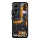 Glow Up Skeleton Redmi Note 12 Glass Back Cover Online