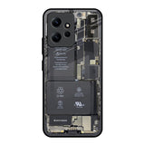 Skeleton Inside Redmi Note 12 Glass Back Cover Online