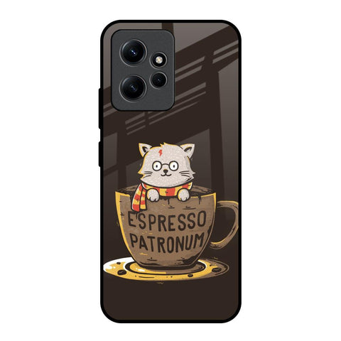 Tea With Kitty Redmi Note 12 Glass Back Cover Online