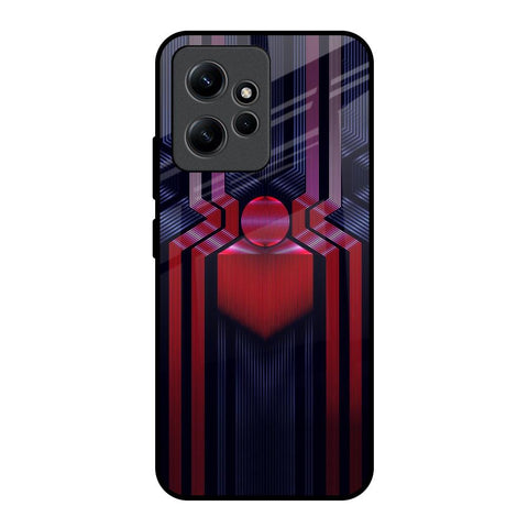 Super Art Logo Redmi Note 12 Glass Back Cover Online