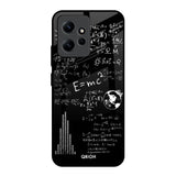 Funny Math Redmi Note 12 Glass Back Cover Online