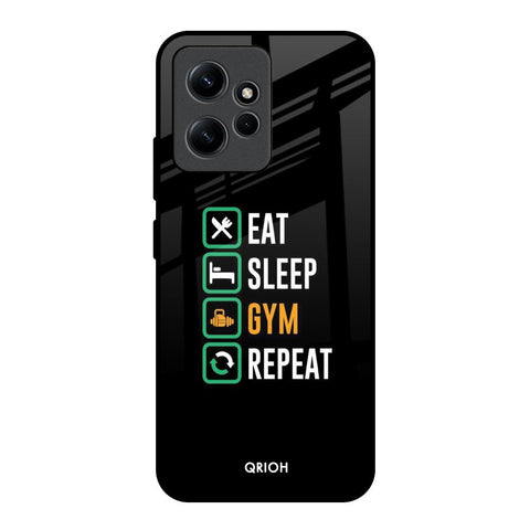 Daily Routine Redmi Note 12 Glass Back Cover Online
