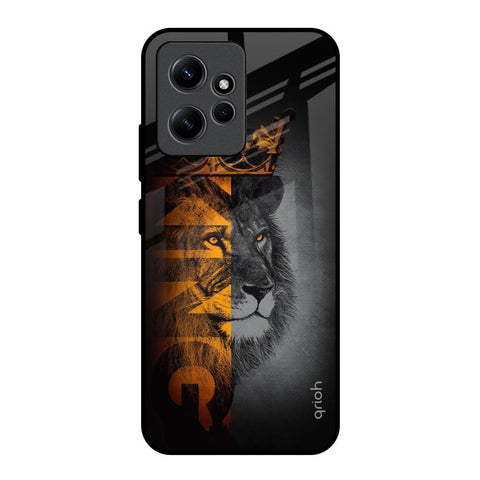 King Of Forest Redmi Note 12 Glass Back Cover Online