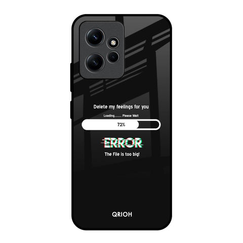 Error Redmi Note 12 Glass Back Cover Online