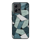 Abstact Tiles Redmi Note 12 Glass Back Cover Online