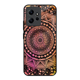 Floral Mandala Redmi Note 12 Glass Back Cover Online