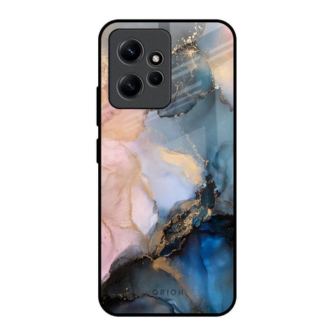 Marble Ink Abstract Redmi Note 12 Glass Back Cover Online