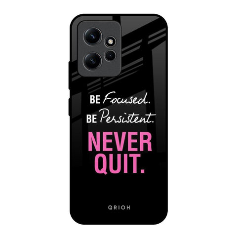 Be Focused Redmi Note 12 Glass Back Cover Online