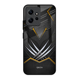 Black Warrior Redmi Note 12 Glass Back Cover Online