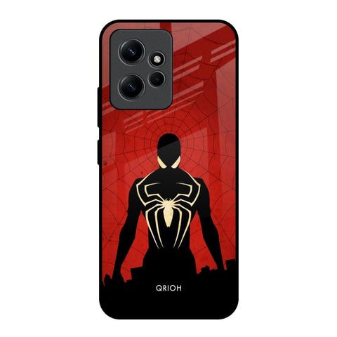 Mighty Superhero Redmi Note 12 Glass Back Cover Online