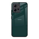 Olive Redmi Note 12 Glass Back Cover Online