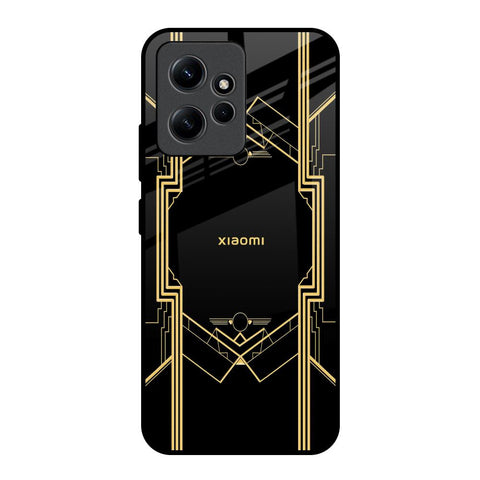Sacred Logo Redmi Note 12 Glass Back Cover Online
