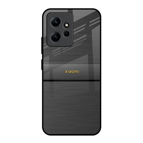 Grey Metallic Glass Redmi Note 12 Glass Back Cover Online