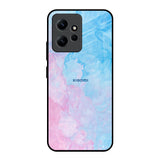 Mixed Watercolor Redmi Note 12 Glass Back Cover Online