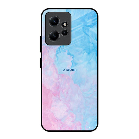 Mixed Watercolor Redmi Note 12 Glass Back Cover Online