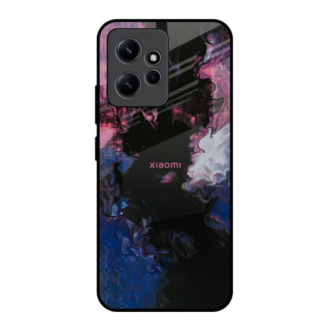 Smudge Brush Redmi Note 12 Glass Back Cover Online