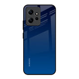 Very Blue Redmi Note 12 Glass Back Cover Online