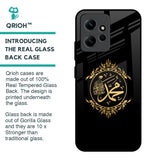 Islamic Calligraphy Glass Case for Redmi Note 12