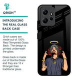 Punjabi Singer Poster Glass Case for Redmi Note 12