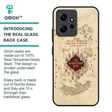 Magical Map Glass Case for Redmi Note 12