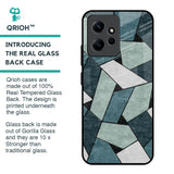 Abstact Tiles Glass Case for Redmi Note 12