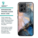 Marble Ink Abstract Glass Case for Redmi Note 12