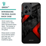 Modern Camo Abstract Glass Case for Redmi Note 12