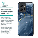 Deep Ocean Marble Glass Case for Redmi Note 12