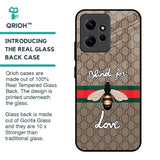 Blind For Love Glass Case for Redmi Note 12