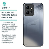 Space Grey Gradient Glass Case for Redmi Note 12