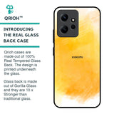 Rustic Orange Glass Case for Redmi Note 12